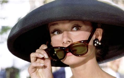 audrey hepburn hat and glasses